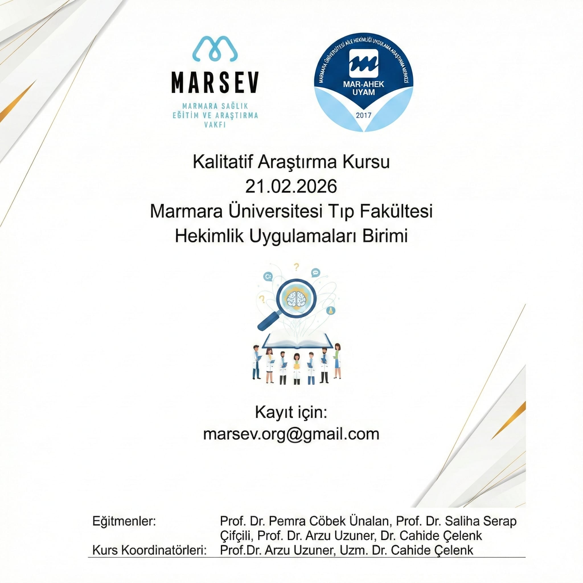 KALİTATİF ARAŞTIRMA KURSU